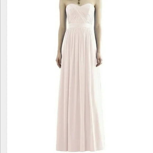 NWT Dessy Collection Style 2942 in Blush Size 10 - Picture 3 of 14